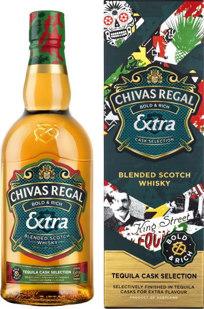 Віскі Chivas Regal Extra Tequila Cask 40% 0.7 л gift box
